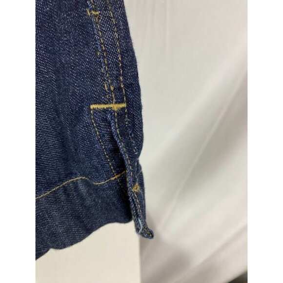 Lauren Ralph Lauren Denim Short Sleeve Shift Dress Women's Small - Picture 9 of 14